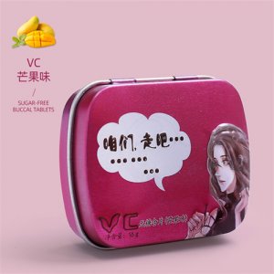 果力滋VC無糖含片芒果味16g