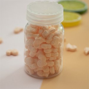 金貝貝恐龍形壓片糖瓶裝