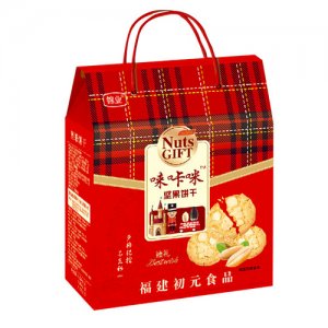 錦業(yè)堅(jiān)果餅干禮盒