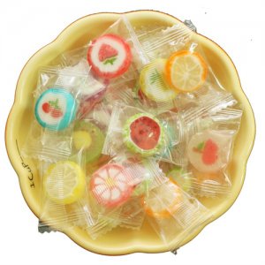 金貝貝水果切片糖散稱