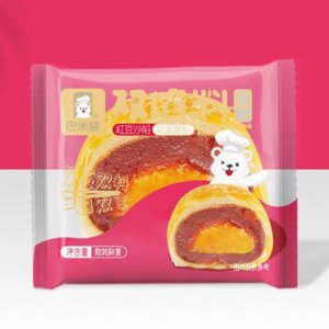 巴米熊紅豆沙咸蛋黃餡面包散裝稱重