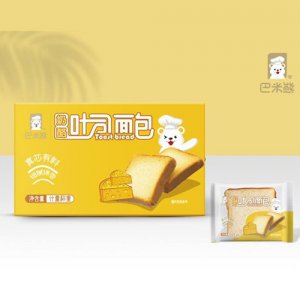 巴米熊奶酪吐司面包計量稱重