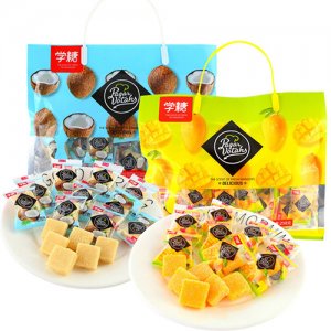學(xué)糖芒果味軟糖袋裝