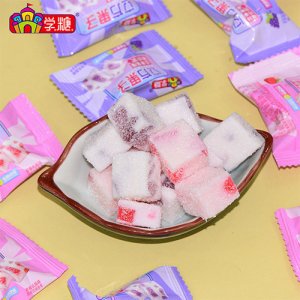 學(xué)糖立方果子軟糖袋裝