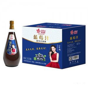 貝花藍莓汁1.5Lx6瓶