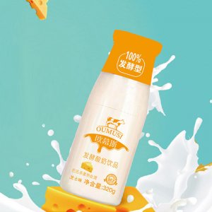 歐慕斯發酵酸奶飲品芝士味320g