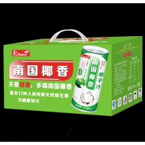 南國椰香椰子汁12罐裝開窗禮盒