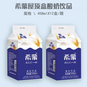 希蒙屋頂盒酸奶飲品458ml