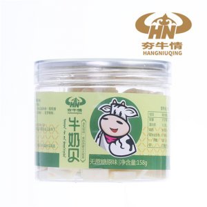 夯牛情牛奶貝無蔗糖原味158g