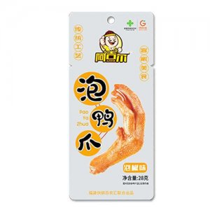 阿吉爾泡鴨爪泡椒味28g