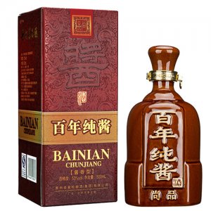 老掌柜醬香型白酒百年純醬瓶裝