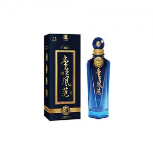 津酒白酒帝王風(fēng)范酒藍(lán)瓶500ml