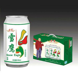 雪鷹臉譜啤酒330ml罐裝