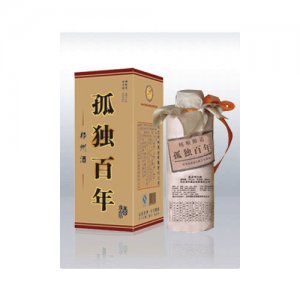 祁州38°孤獨百年（磨砂瓶）白酒