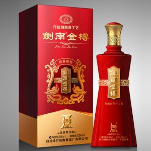 劍南春劍南金樽陳釀白酒