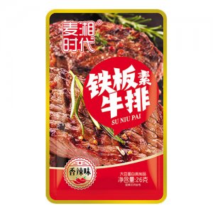 麥湘時代鐵板素牛排香辣味26g