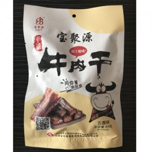 寶聚源平遙牛肉干五香味80g