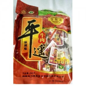 寶聚源平遙牛肉口口香麻辣味258g