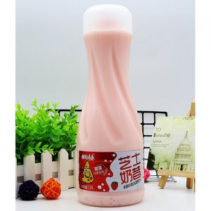擁抱青春草莓味果粒乳酸菌飲品1.25L