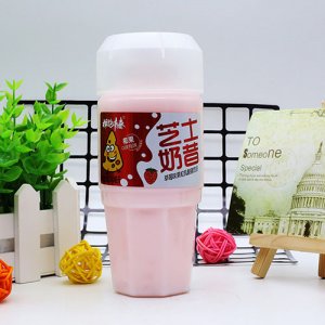 擁抱青春草莓味果粒乳酸菌飲品380ml