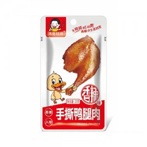 沐哥鈺妹手撕鴨腿肉香辣味25克