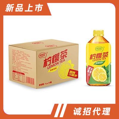 優(yōu)樂冠檸檬茶1L×10瓶