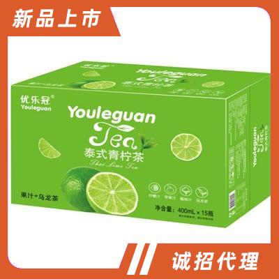優(yōu)樂冠泰式青檸茶400mlX15