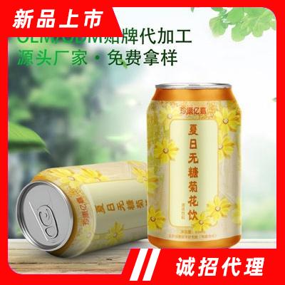 珍康億嘉無糖菊花飲罐裝