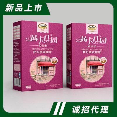 茜卡莊園禮盒裝夢幻拿鐵速溶咖啡廠家直銷下午茶飲品代理批發(fā)