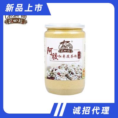 道田坊阿膠紅棗茯苓粉代餐粉紅棗粉營養(yǎng)早餐代餐即食沖飲品工廠直銷批發(fā)