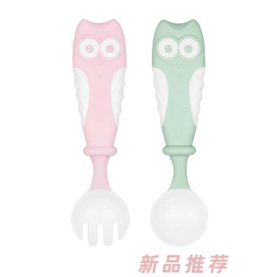 妙帛叉勺套裝粉綠