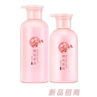 植物主義櫻花洗發(fā)水+護發(fā)素2件套