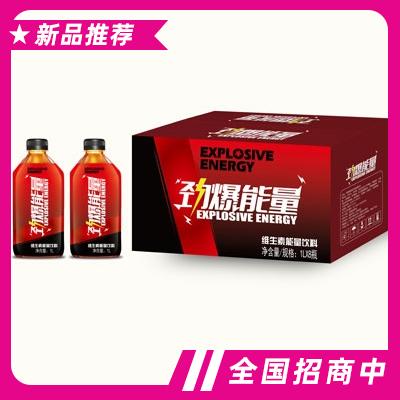 勁爆能量維生素能量飲料1LX8