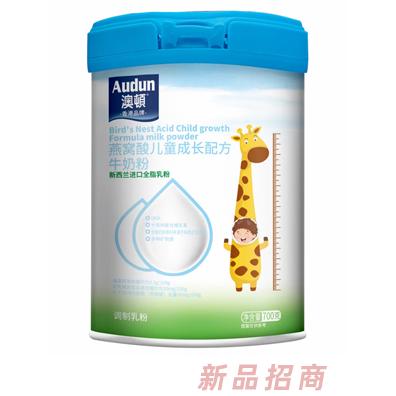 澳頓燕窩酸兒童成長配方牛奶粉