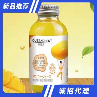 歐贊辰復合果汁果粒飲品芒果味320g