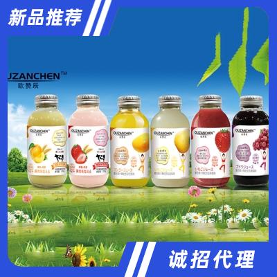 歐贊辰水果+燕麥+酸奶飲品復合果汁果粒飲品320g