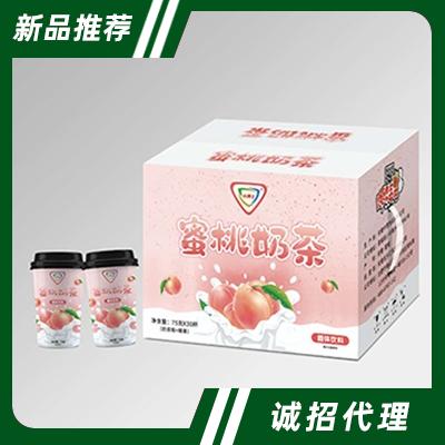 小博士蜜桃奶茶固體飲料75克×30杯