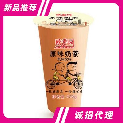 歐香園原味奶茶420g