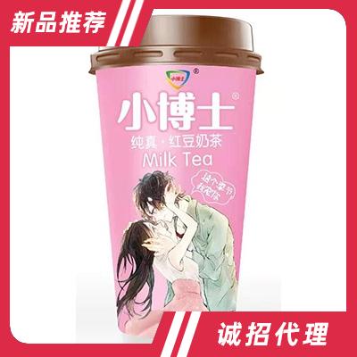 小博士純真紅豆奶茶