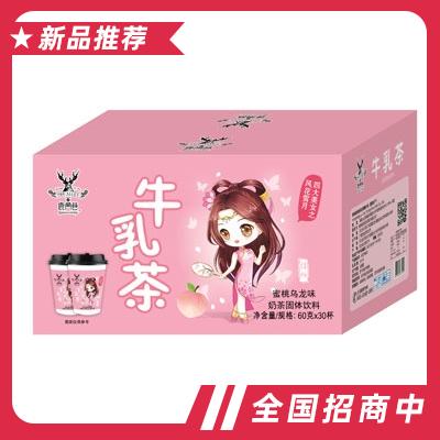蜜桃烏龍味奶茶固體飲料60gX30杯