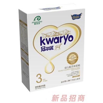 冠爾優(yōu)嬰兒配方羊奶粉3段
