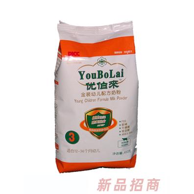 優(yōu)伯來金裝幼兒配方奶粉（袋）