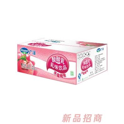 廣澤水蜜桃味酸酸乳