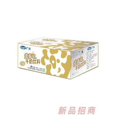 廣澤麥香味牛奶飲料