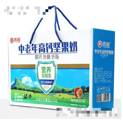 吉遠中老年高鈣堅果奶250mlX12