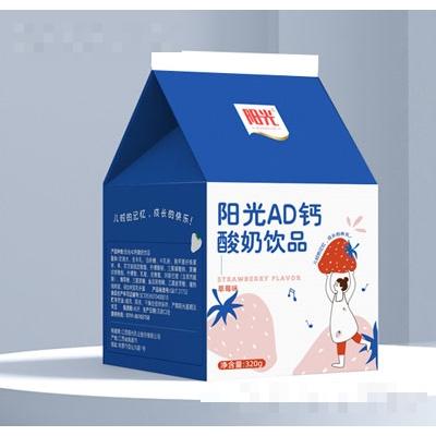 陽光AD鈣乳酸菌飲品草莓味（盒）