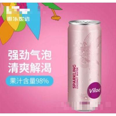 唯樂蜜語椰子蜜桃氣泡水330ml