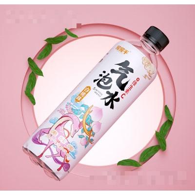 握握手氣泡水白桃味500ml