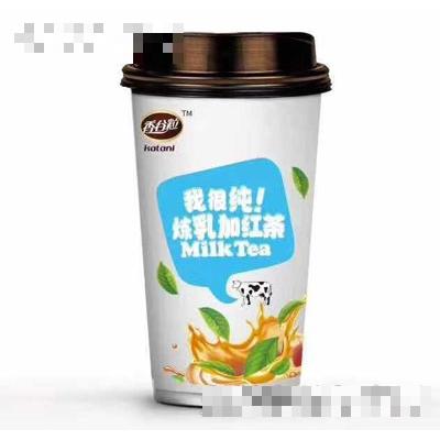 香谷粒牛乳茶
