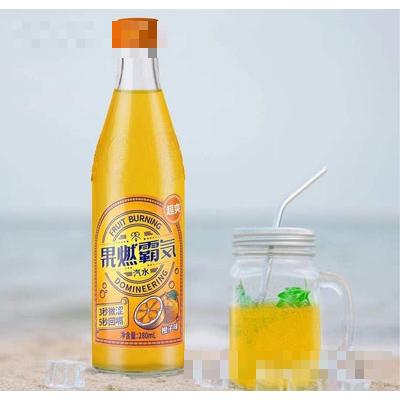 體言橙子味汽水280ml